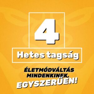 4 hetes Online tagság